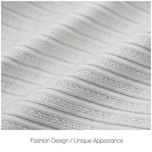 Viscose  cotton  spandex blended jacquard knit fabric