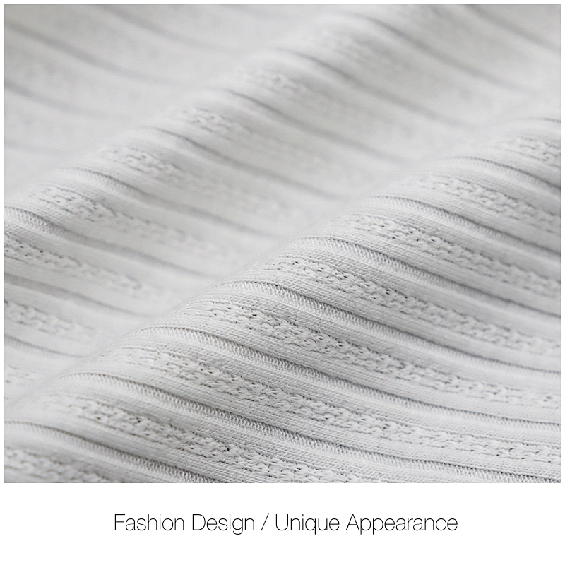 Viscose  cotton  spandex blended jacquard knit fabric